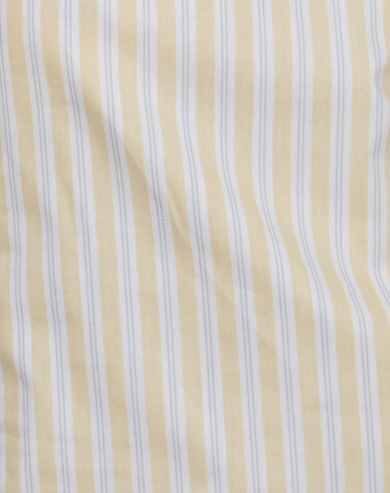 Image of Miringa One Sleeve Top in Candy Stripe Yellow