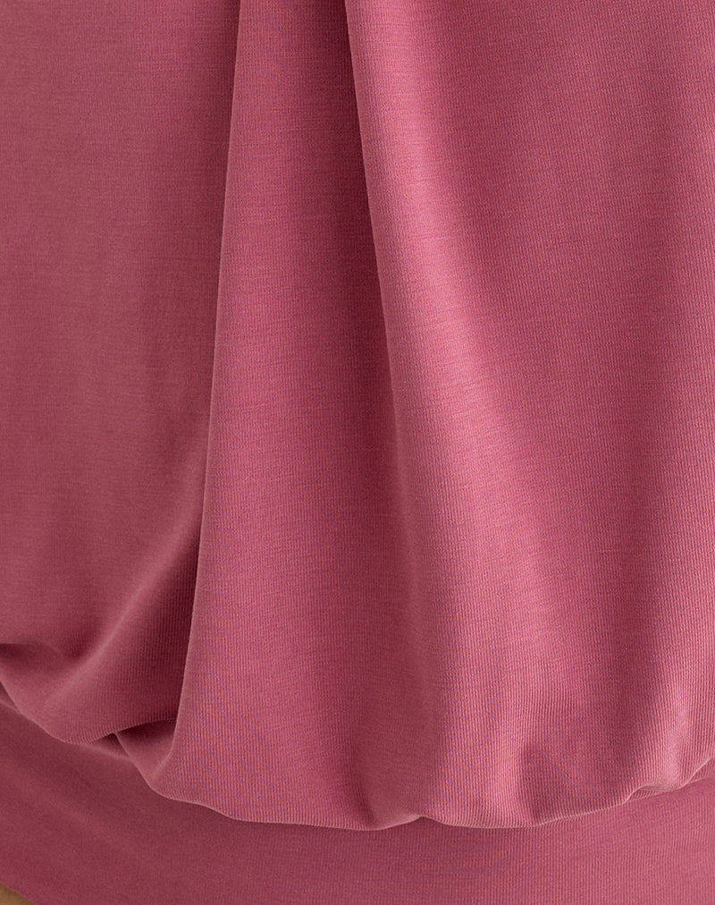 Image of Miruna Halterneck Top in Raspberry