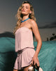 Image of Moka Mini Dress in Crinkle Light Pink