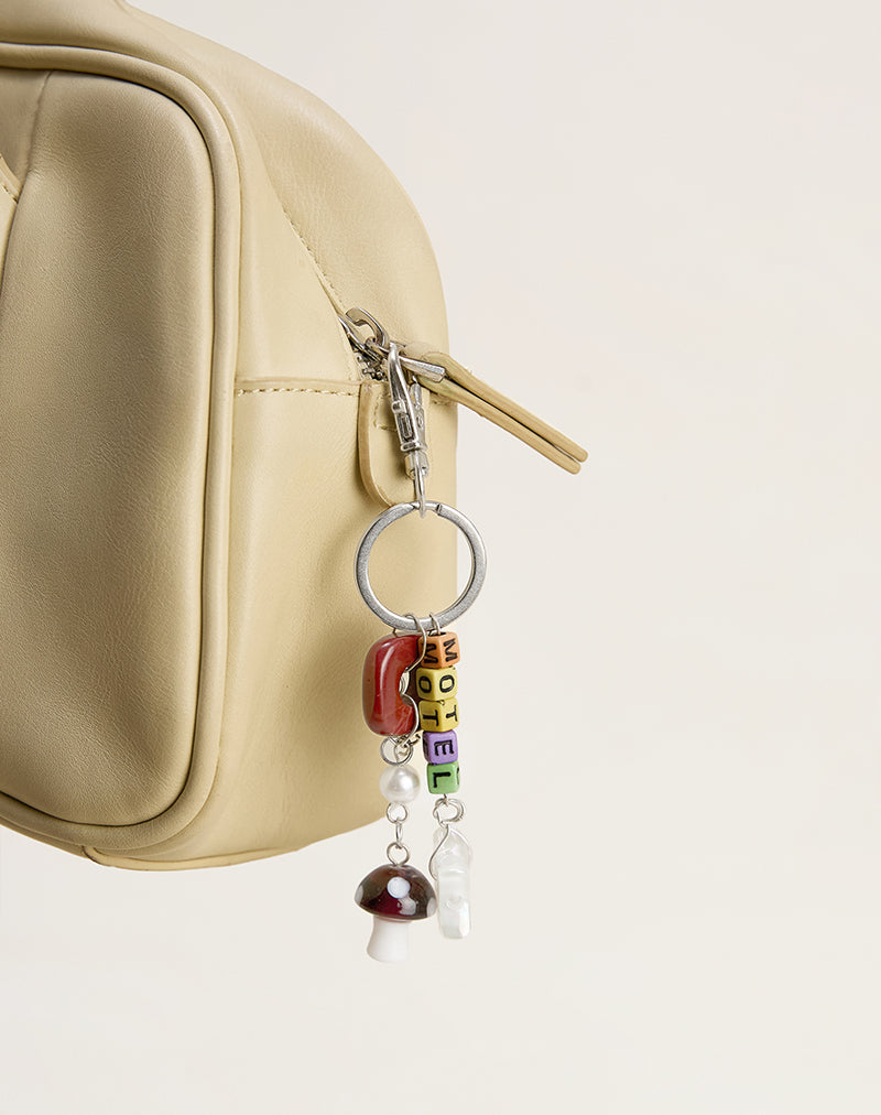 Image of Mushroom Gem Keychain