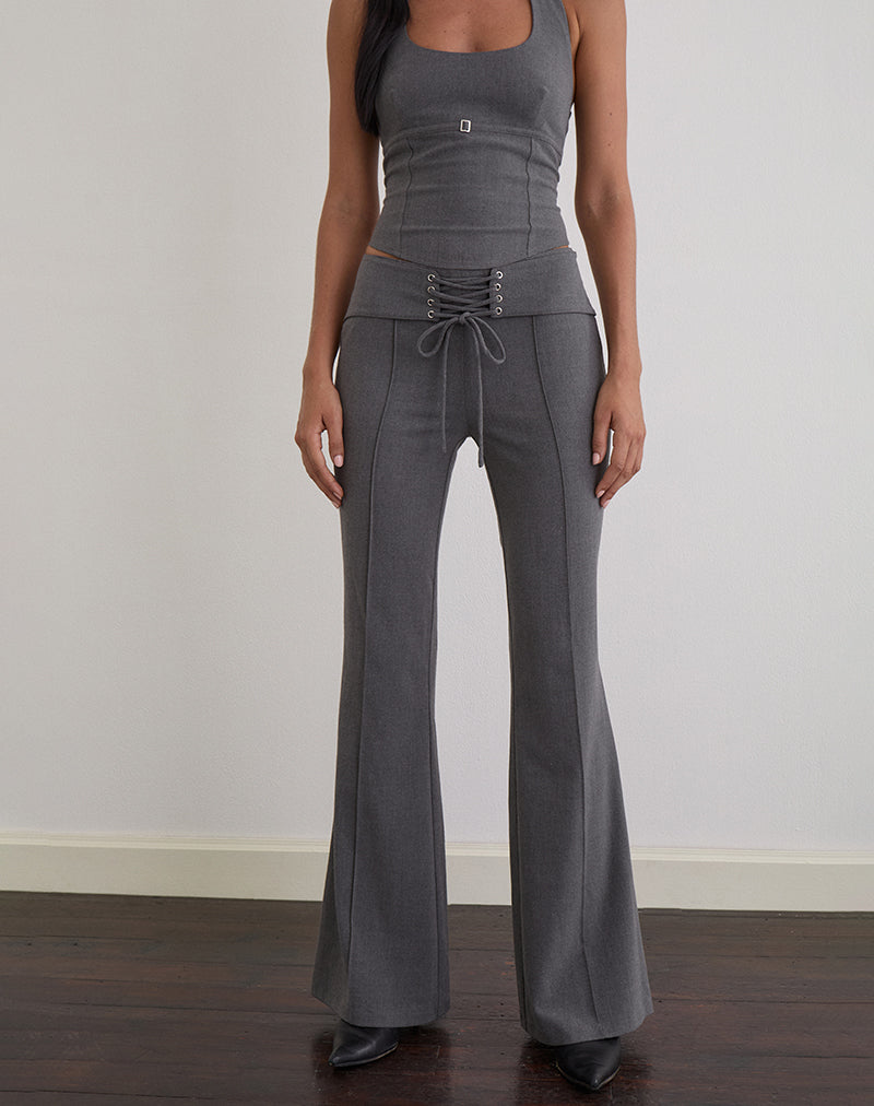 Image of Zallen Trouser in Tailoring Charcoal