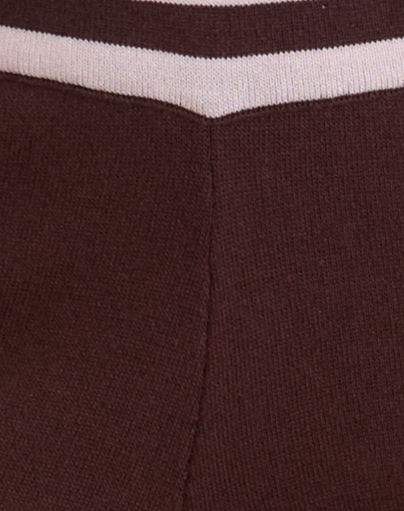 Image of Natela Trouser in Dark Brown