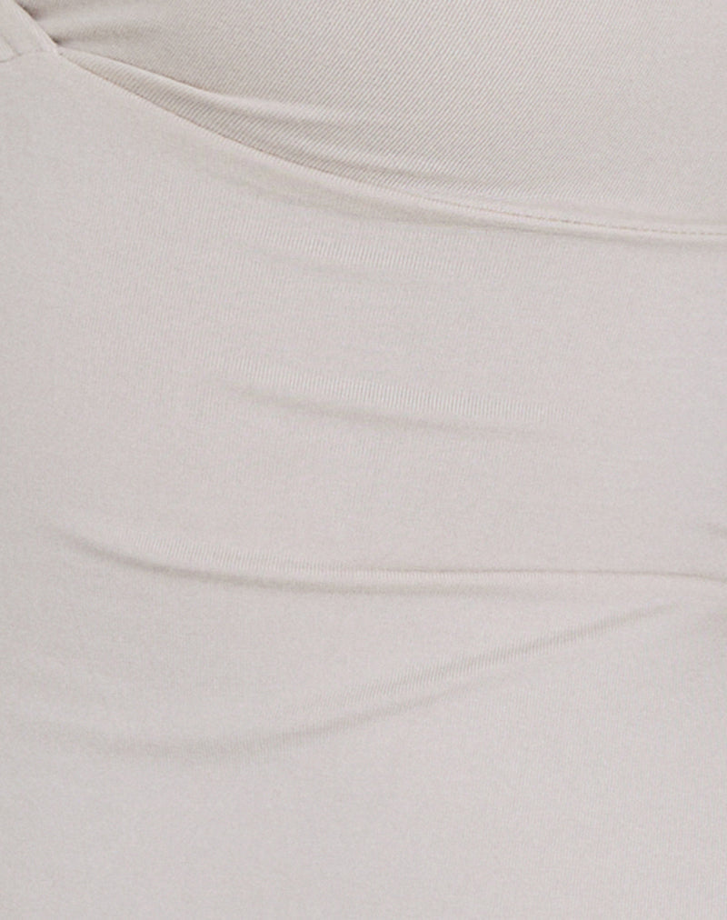 Image of Netan Crossover Top in Cannoli Cream