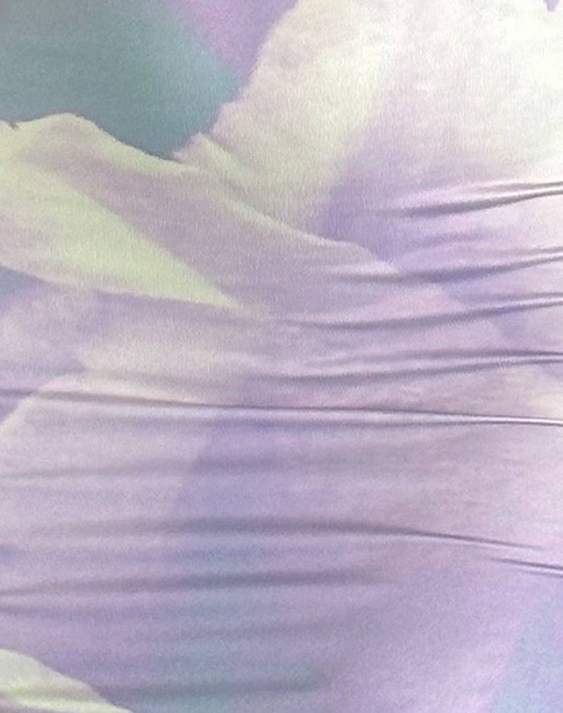 Image of Norila Cami Maxi Dress in Slinky Orchid Petals Lilac