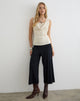 Image of Olinda Halter Top in Cupro Cream