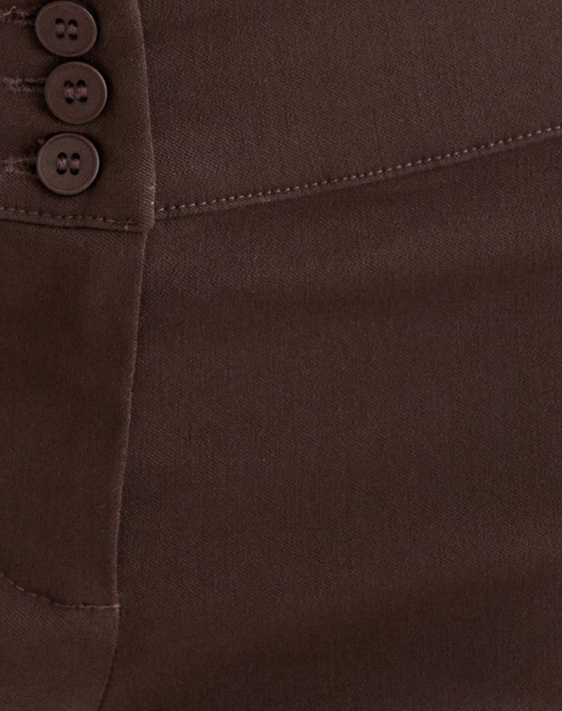 Image of Janei Hot Pants in Tailoring Truffle