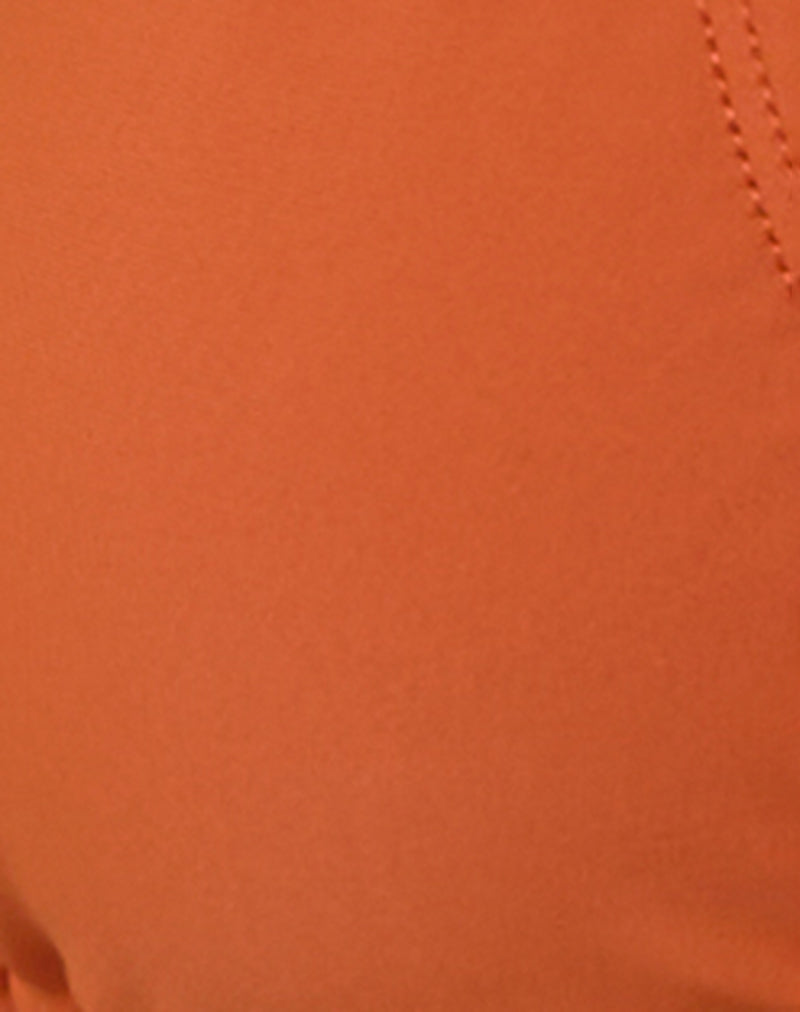 Image of Lentra Bikini Bottom in Burnt Orange with Beads