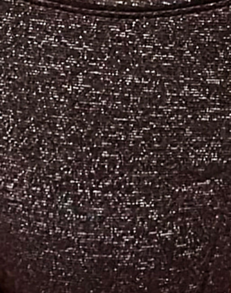 Image of Lentra Bikini Bottom in Shimmer Brown with Beads