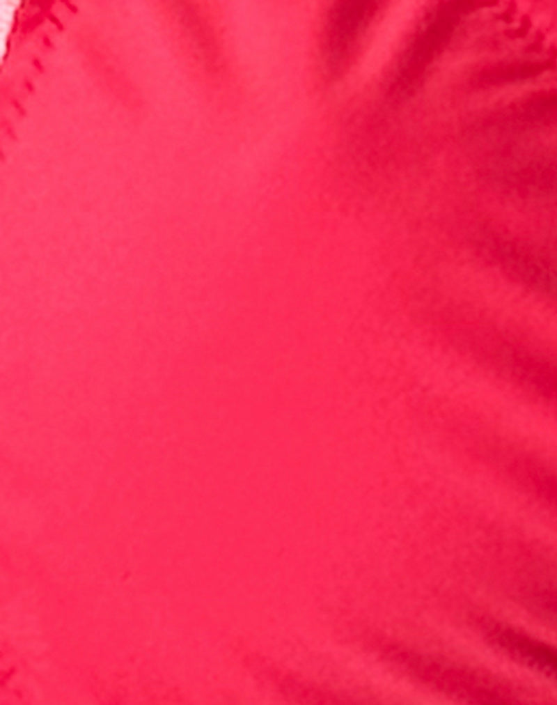 Image of Prisha Bikini Top in Red