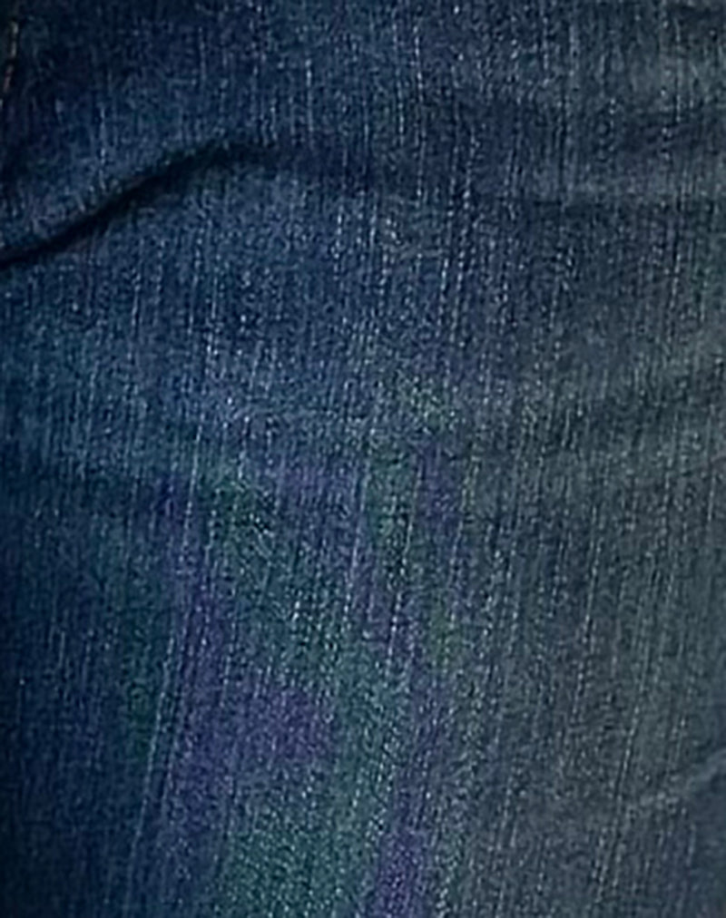 Image of Ultra Low Rise Stretch Skinny Jeans in Dark Rinse Blue