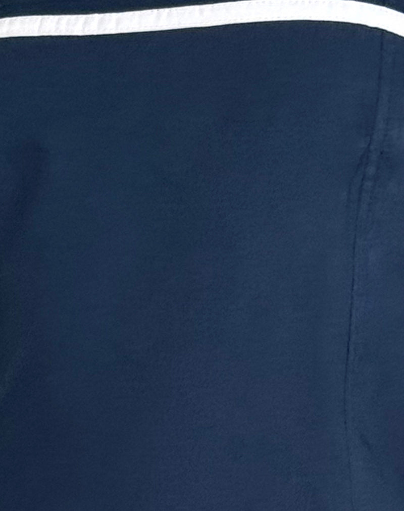 Image of Rodha Cami Mini Dress in Poplin Navy
