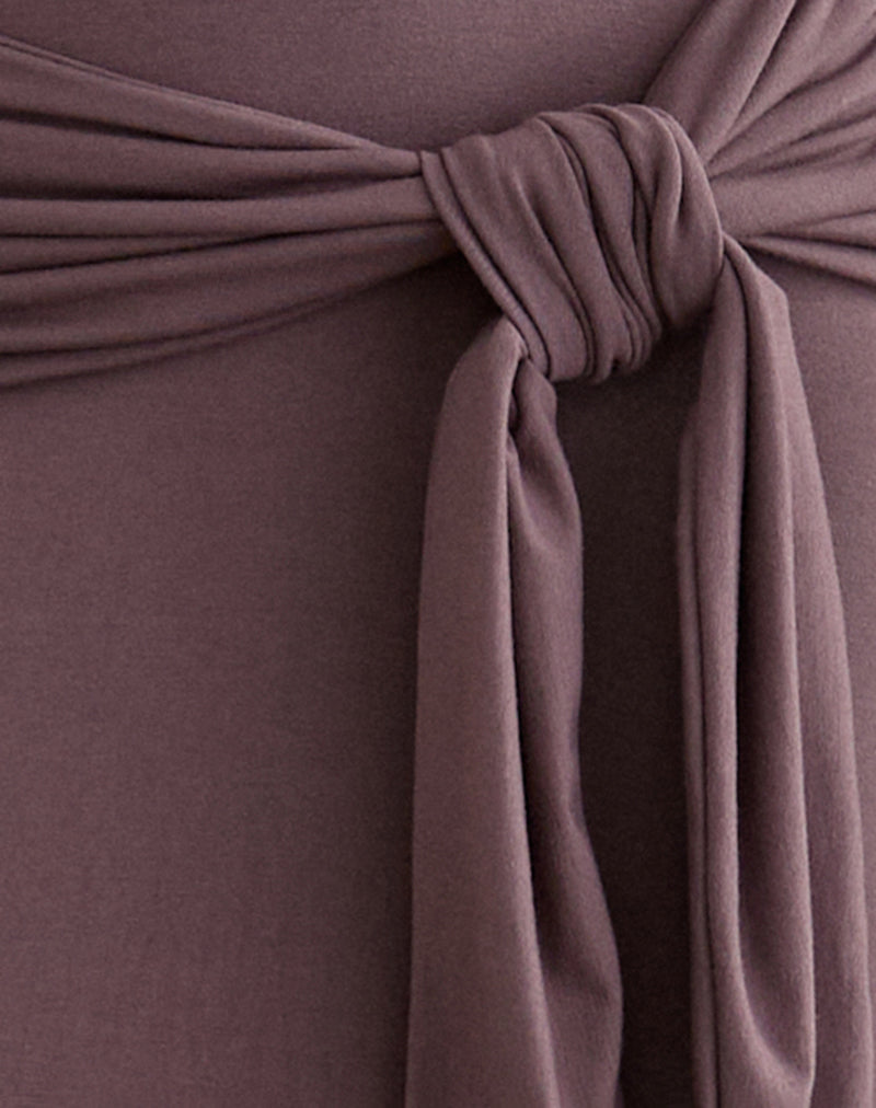 Image of Rohesia Maxi Dress in Deep Taupe