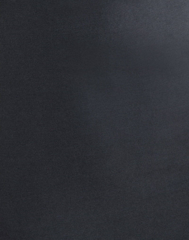 Image of Rosamel Mini Dress in Cupro Midnight Blue