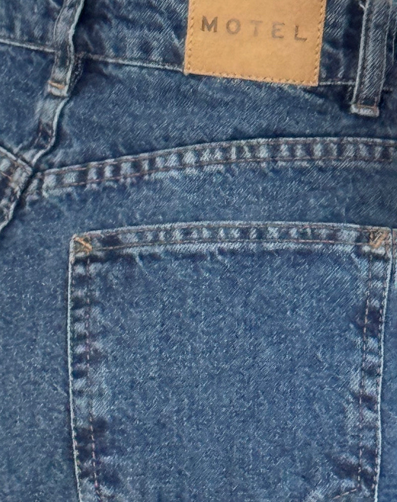 Image of Roomy Extra Wide Jeans in Mid Blue Used
