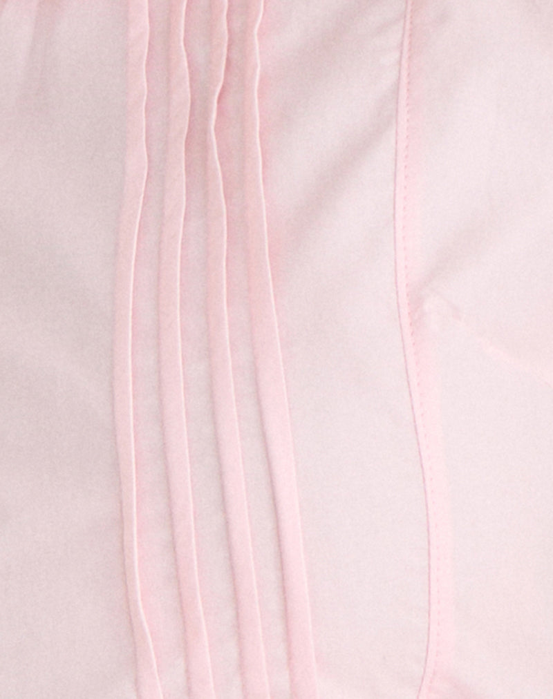 Image of Sagima Blouse in Poplin Light Pink