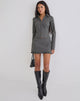 Image of Sahana Skirt in Tailoring Slate Grey