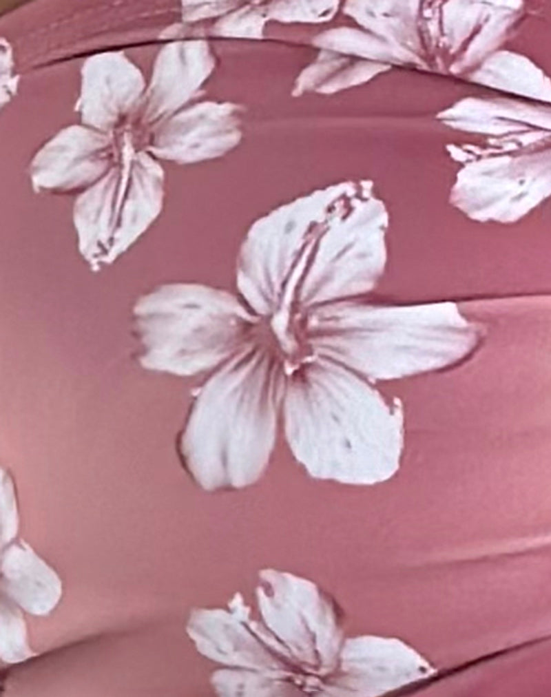 Image of Samara Bikini Top in Hibiscus Floral