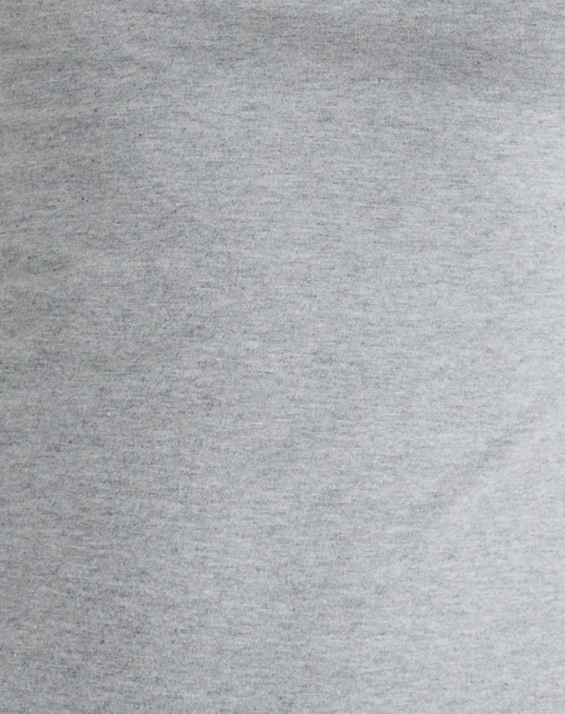 Image of Samiya Mini Dress in Grey Marl