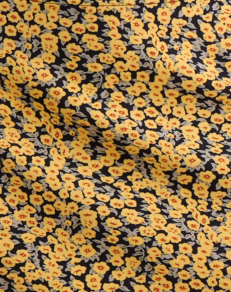 Image of Sango Mini Skirt in Bloom Yellow