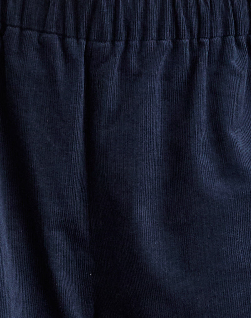 Image of Sasiya Waistband Trouser in Cord Navy