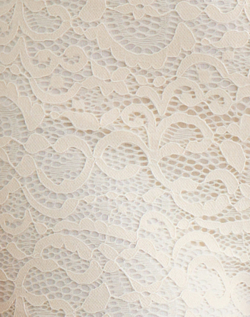 Image of Shama Hot Pant in Lace Ivory