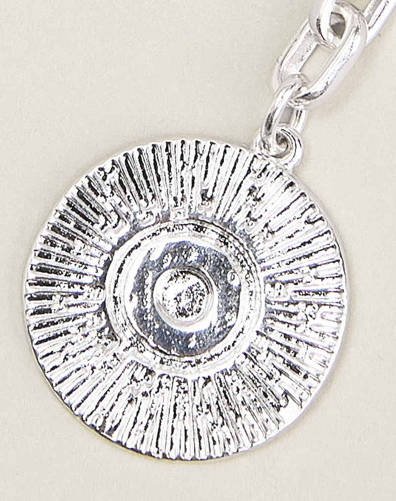 Image of Silver Chain Necklace with Pendant
