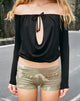 Image of Eunia Micro Short in Blurry Camo Khaki