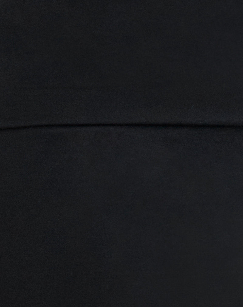 Image of Wanti Capri Trouser in Rayon Jersey Black