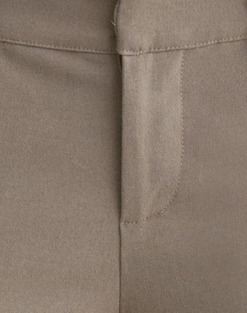 Image of Tunian Capri Trouser in Tailoring Light Taupe