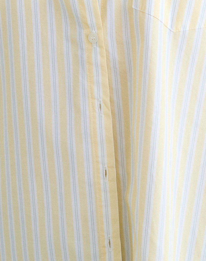 Image of Turner Shirt in Candy Stripe Yellow