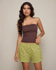 Image of Verie Short in Little Daisy Broderie Lime