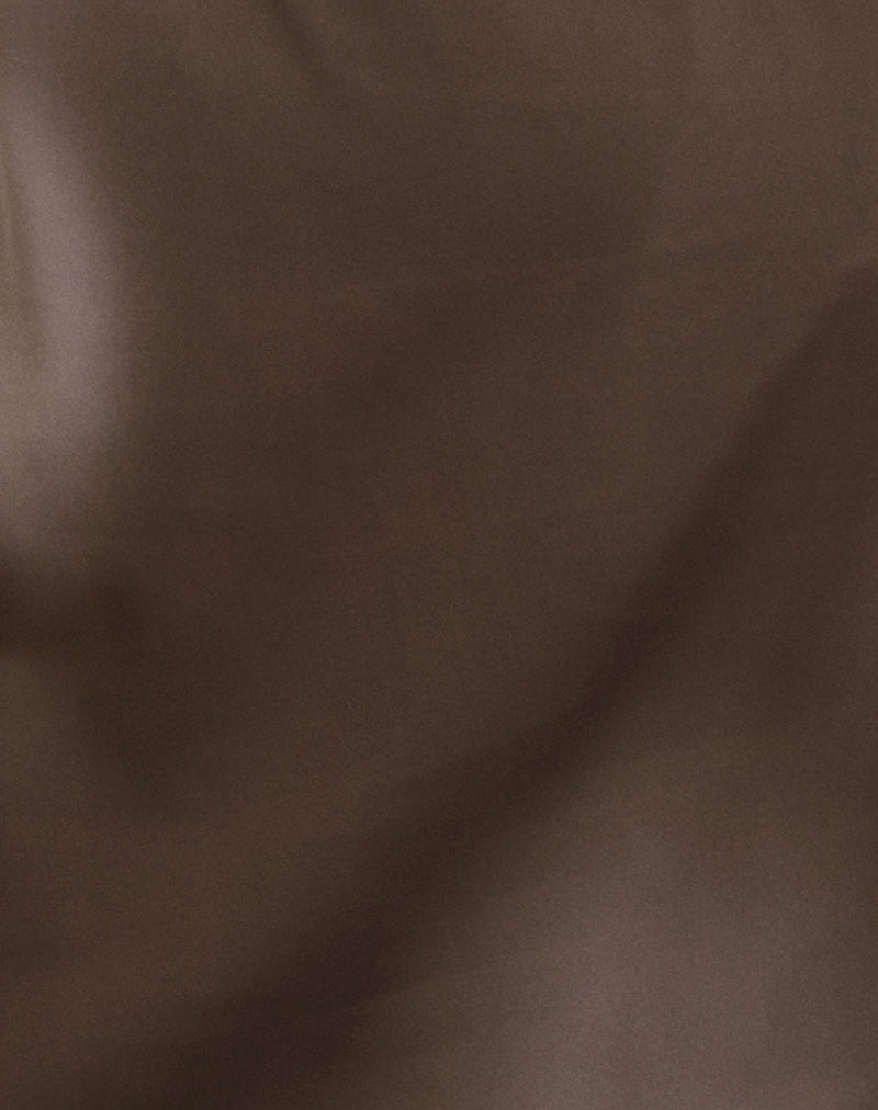 Image of Veslina Mini Dress in Watercolour Warm Grey