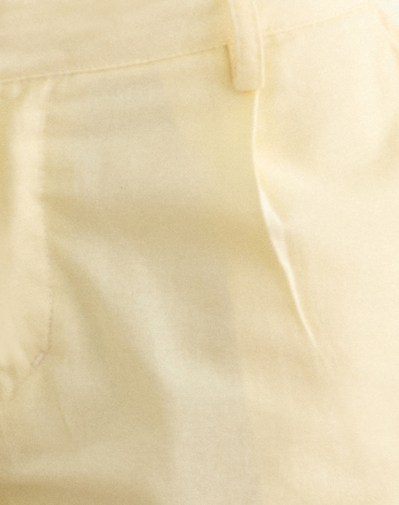 Image of Vexa Low Rise Mini Short in Lemon
