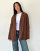 Image of Wita Jacket in Faux Suede Brown