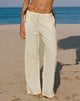 Image of Wasic Wide Leg Trouser in Lemon