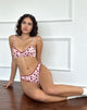 Image of Yanas Bralette in Floral Fantasy Pink