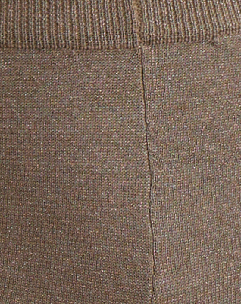 Image of Nikaya Short in Lurex Gold