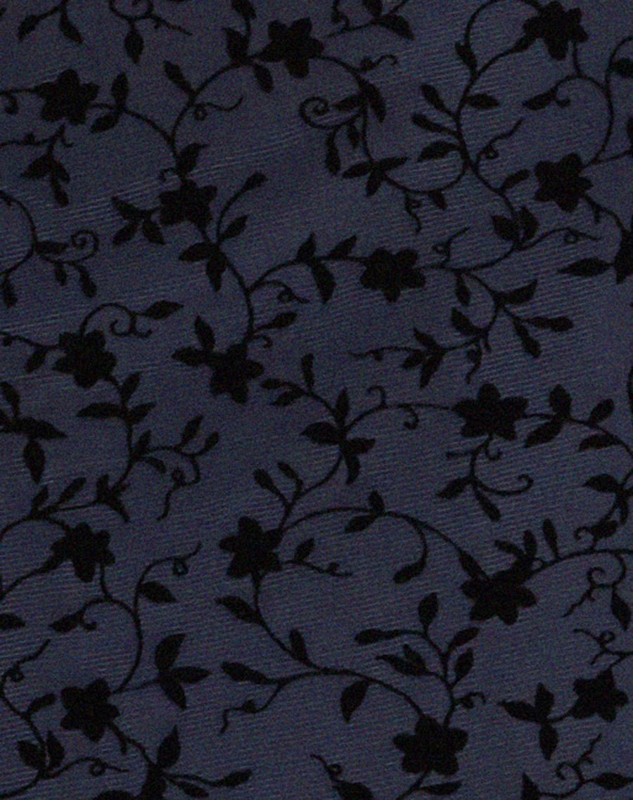 Image of Vilinia Midi Dress in Pretty Petal Flock Black